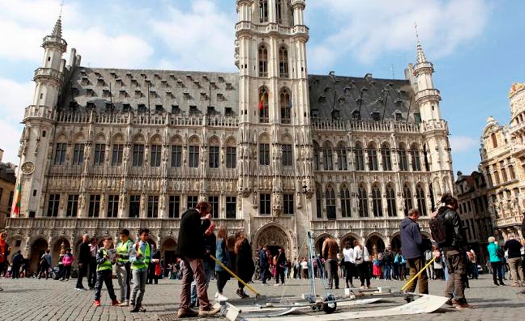 Científicos trazan mapa 3D de la Grand Place de Bruselas