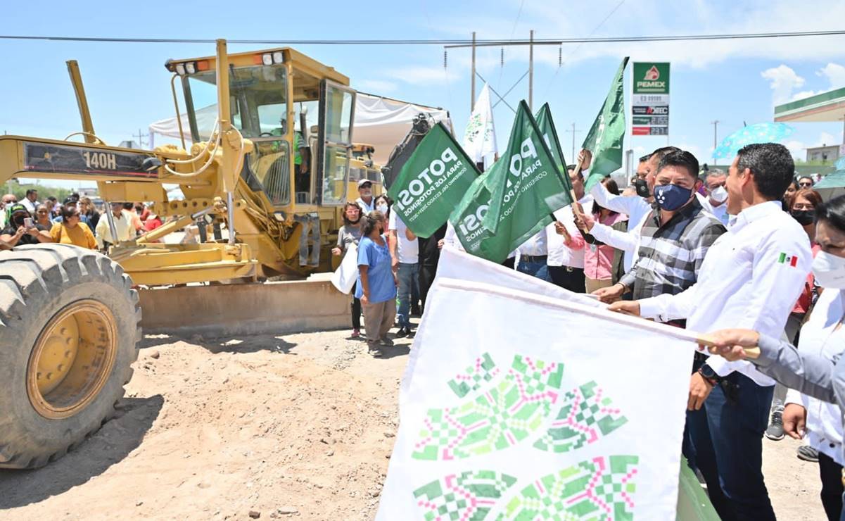 Tras 30 años de abandono, rescatan parque principal de Matehuala; invertirán 110 mdp. Foto: Especial