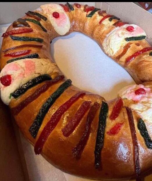 Rosca de Reyes. Foto: Cortesía