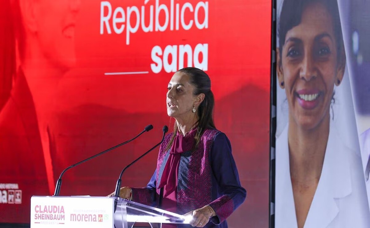 Sheinbaum presenta propuestas en materia de salud; destaca digitalización de trámites