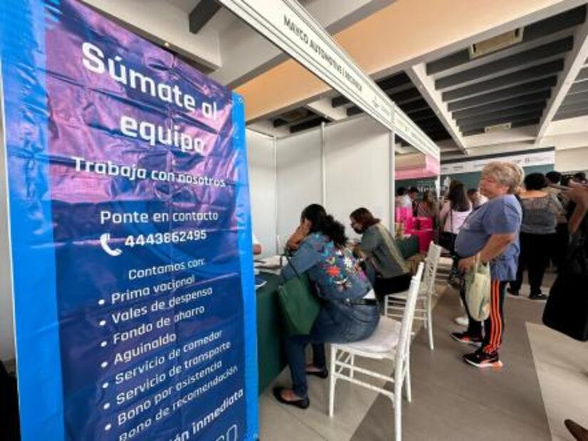 Inauguran Feria Nacional del empleo para mujeres en San Luis Potosí