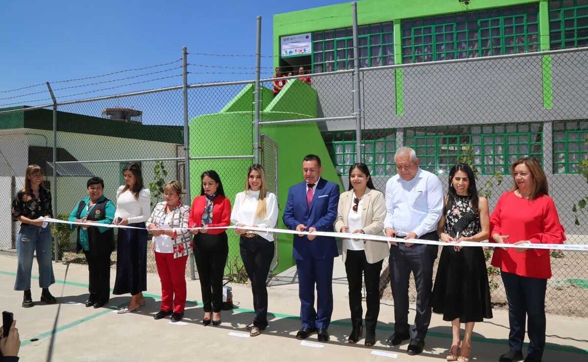 Inaugura DIF sala infantil con biblioteca-ludoteca en penal femenil de La Pila. Fotos: Especiales