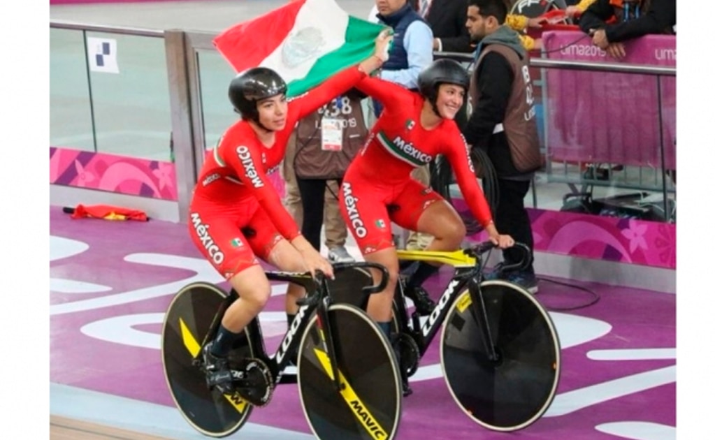 México gana oro y rompe récord en la prueba de velocidad por equipos femenil