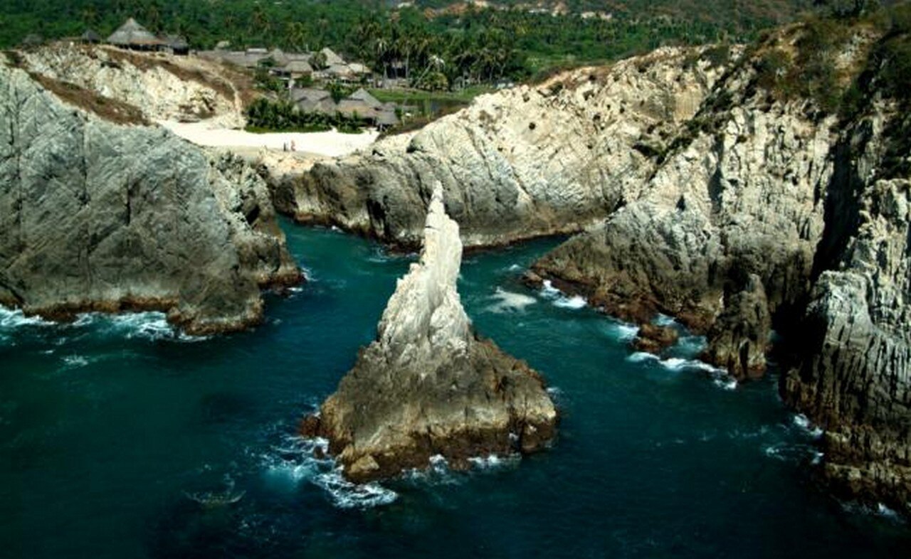 Maruata, en Michoacán. (Foto: Archivo El Universal)