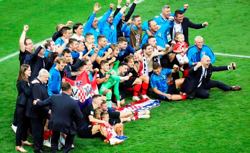 Croacia, la selección con peor ranking en llegar a una final