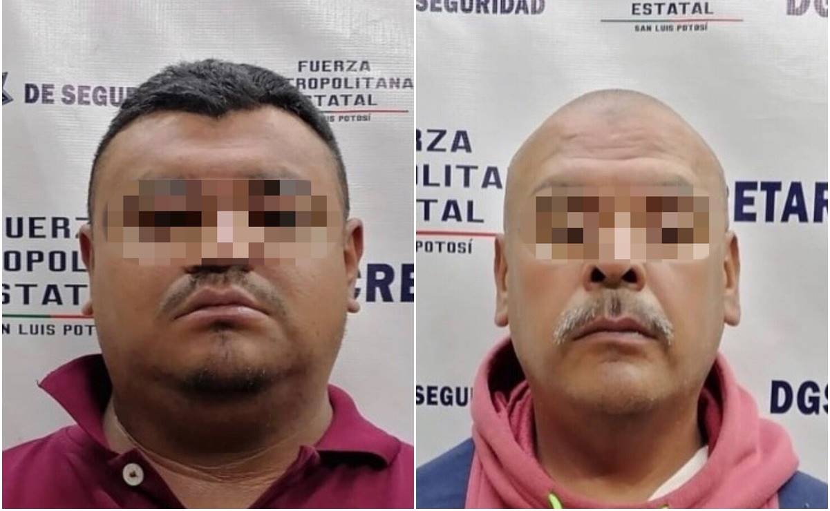 Detienen a dos con armas de fuego y cartuchos útiles en Cerro de San Pedro, SLP