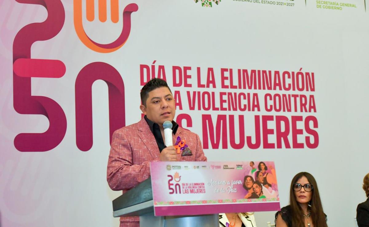 Resalta Ricardo Gallardo acciones para erradicar violencia contra las mujeres en San Luis Potosí