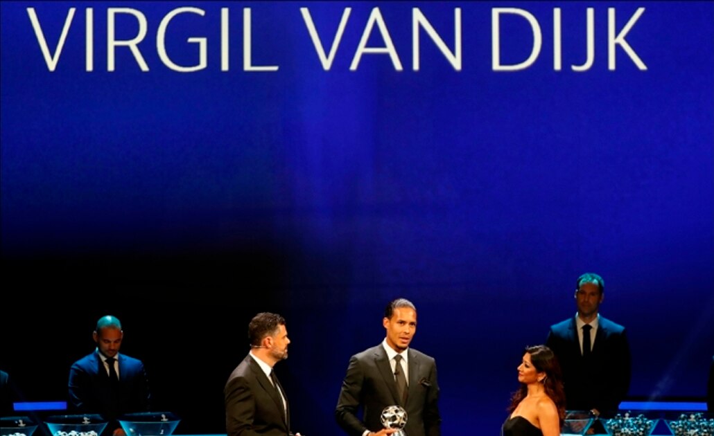 Virgil van Dijk, elegido Jugador del Año de la UEFA