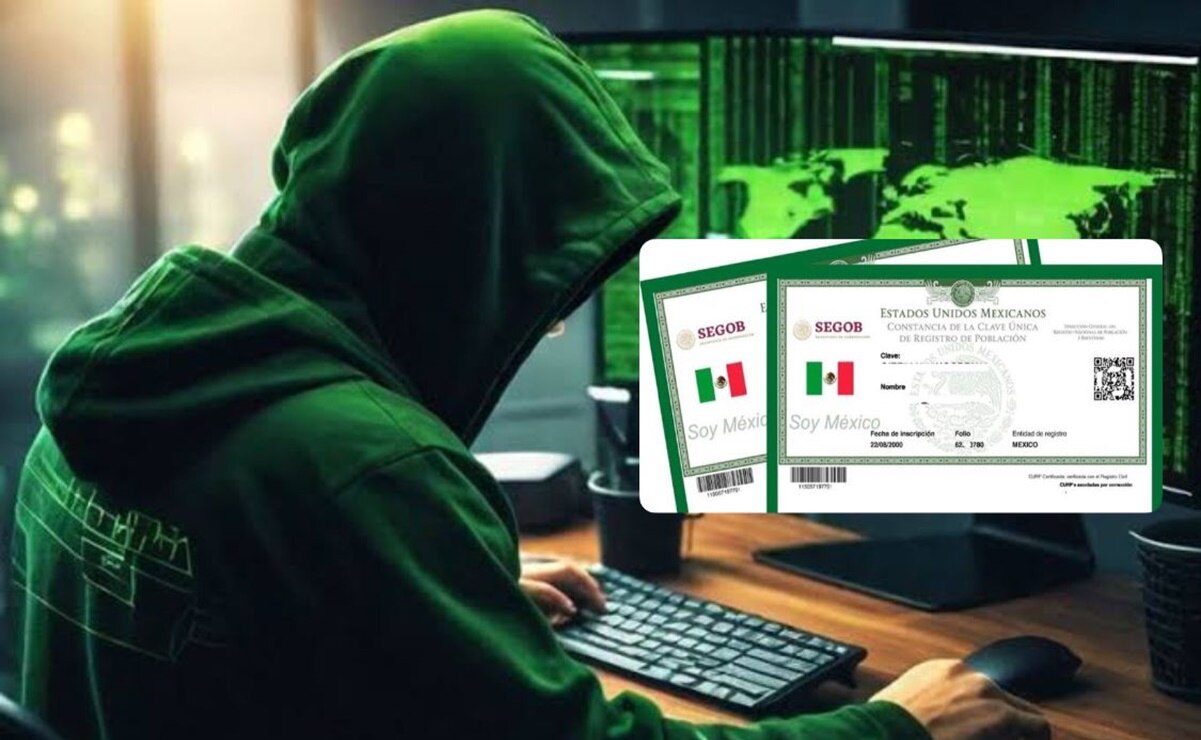 La Policía Cibernética alertó sobre fraudes en trámites falsos de la CURP