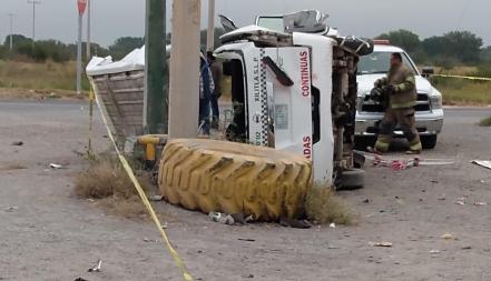 Accidente en carretera a Ciudad Mante deja un menor de edad muerto y 12 lesionados