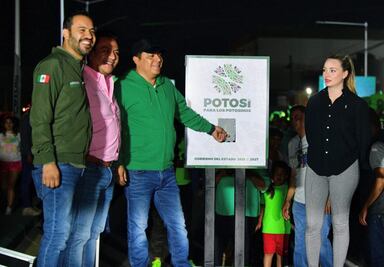 Inaugura Gallardo alumbrado en avenida Industrias; se instalan 830 luminarias
