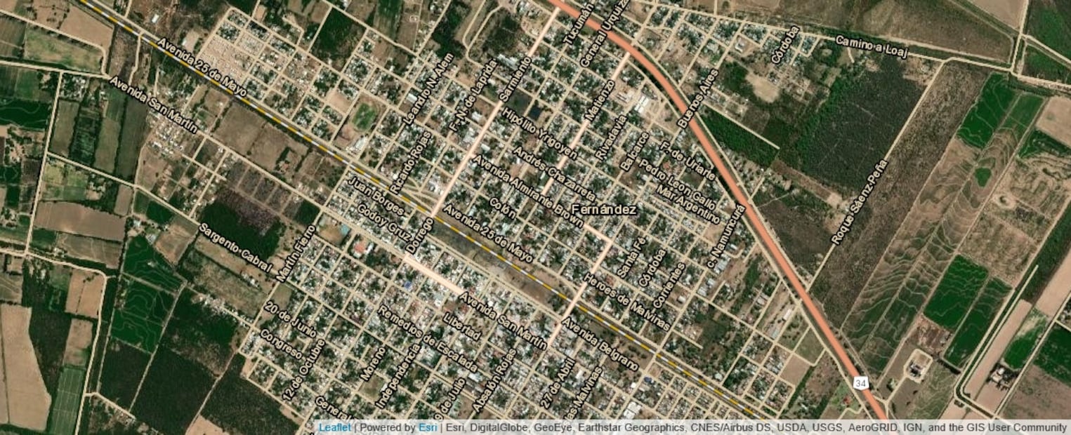 Vista desde las alturas, Ciudad Fernández en SLP, asemeja a un de tablero de ajedrez; un diseño urbanístico europeo introducido durante la colonización española. Foto: captura en viajesur.com