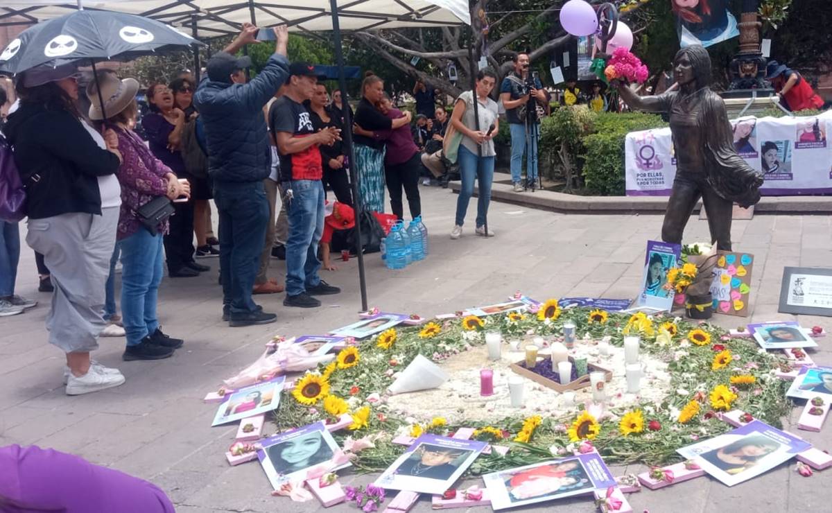 Conmemoran #14M, Día por la Justicia para las Víctimas de Feminicidio en SLP