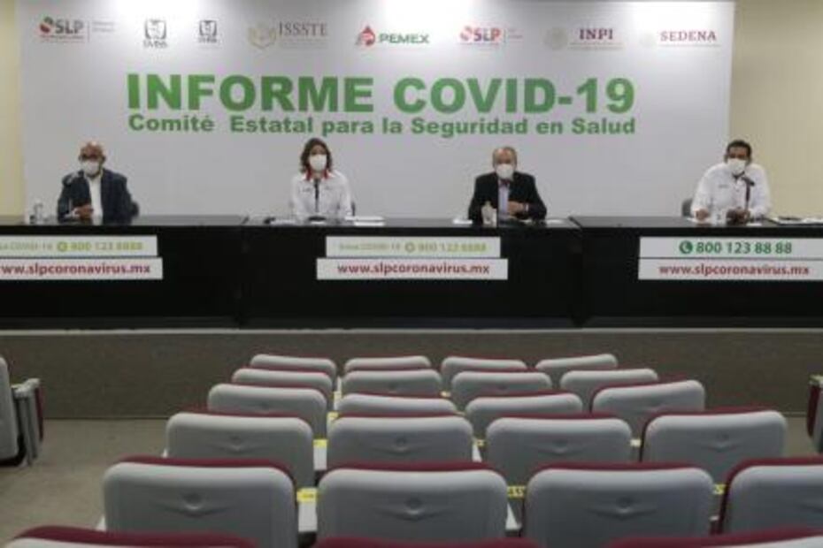 Ocho de cada 100 personas enfermas de Covid-19 mueren en SLP: Salud estatal