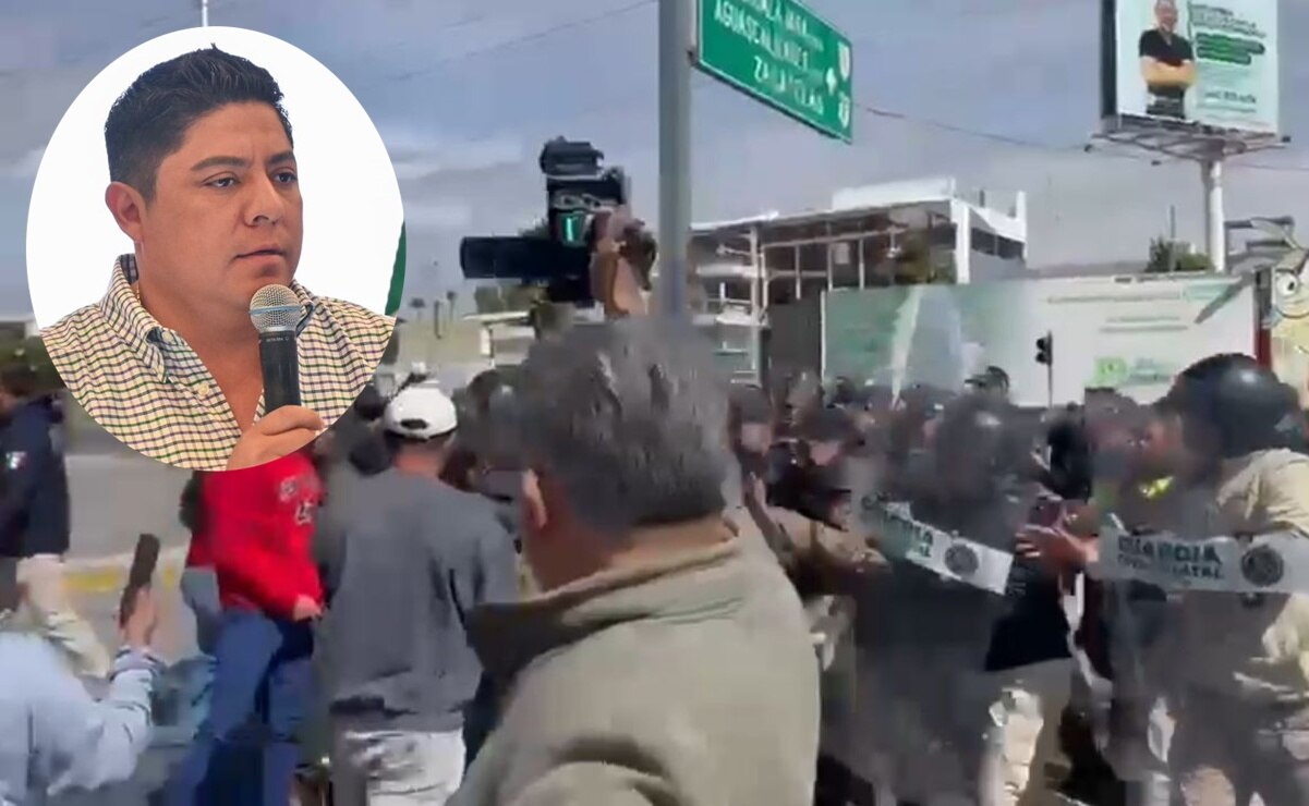 Ve Gallardo trasfondo político en manifestaciones contra el proyecto del ducto de la presa El Peaje