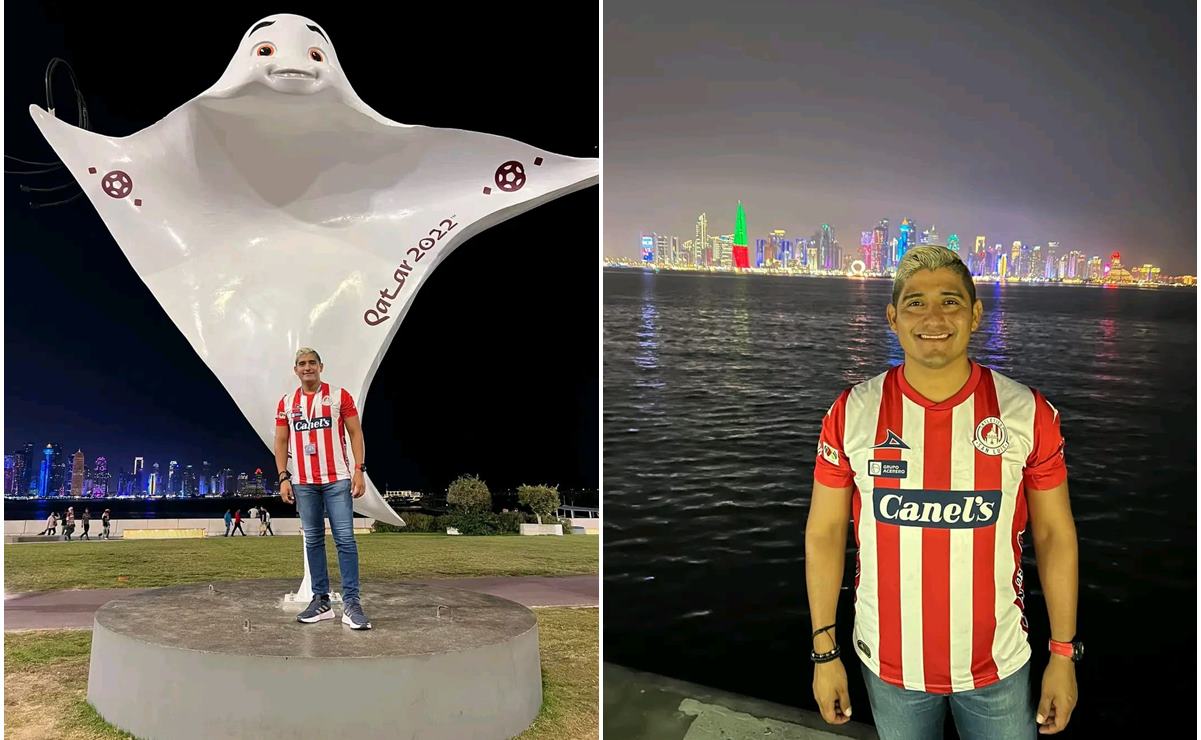 FOTOS. Atlético de San Luis llega a Qatar 2022, “la playera del 5to grande del futbol mexicano” 