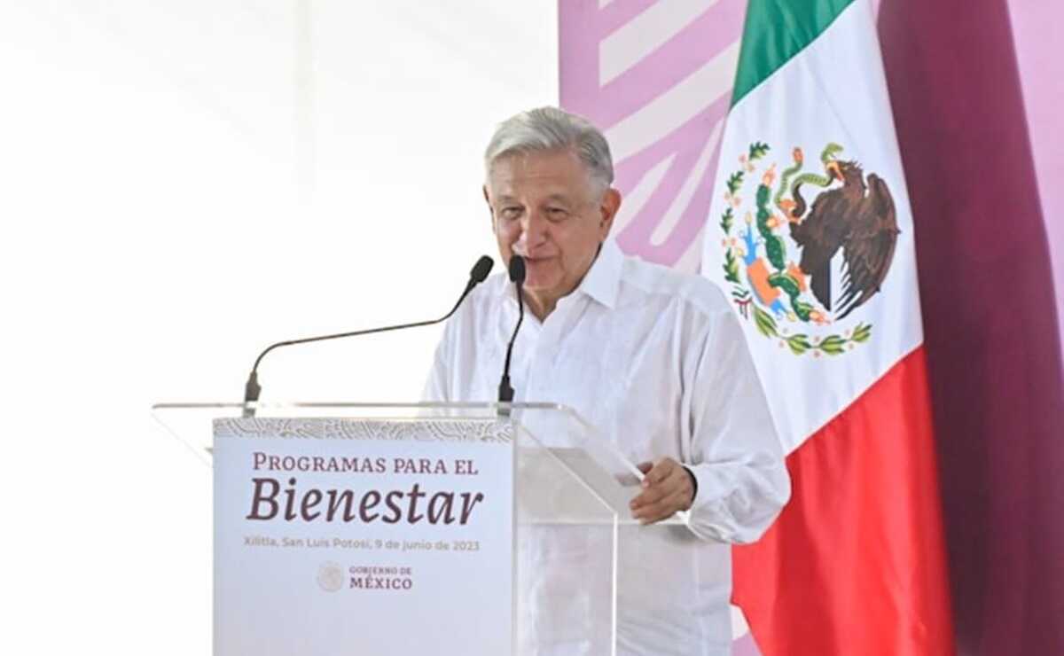 "Hay relevo", dice AMLO desde la Huasteca potosina al hablar de su futuro sucesor en la Presidencia