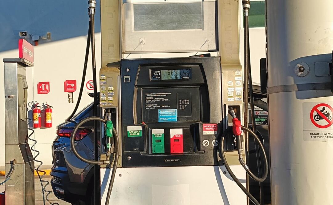 Precio de la gasolina se mantiene en la media nacional en SLP. Foto: Jazmín Ramírez