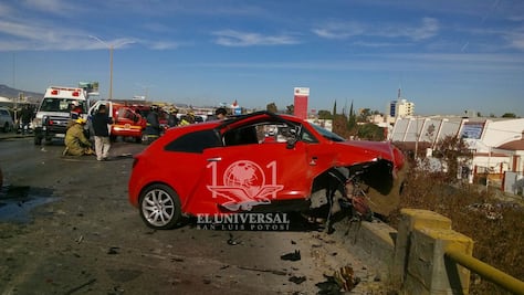 Jueves de caos en el asfalto potosino