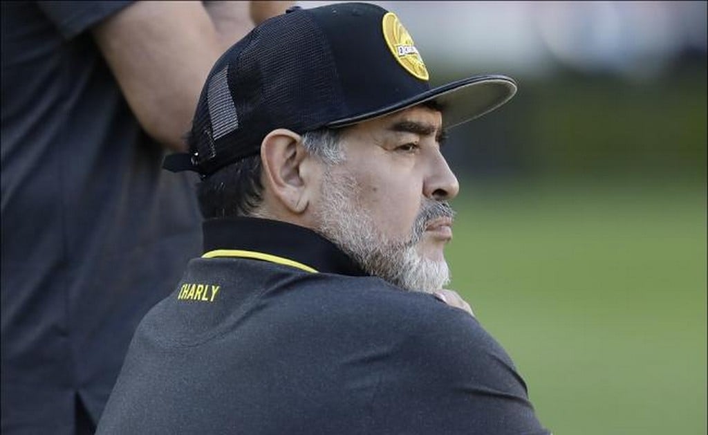  ¿Con quién se enojó Diego Armando Maradona?
