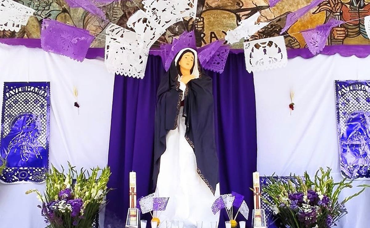 Busca comunidad Pame recursos para restaurar imágenes religiosas previo a Semana Santa