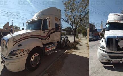 Rescata Guardia Civil a conductor en SLP; lo tenían maniatado para robarle mercancía