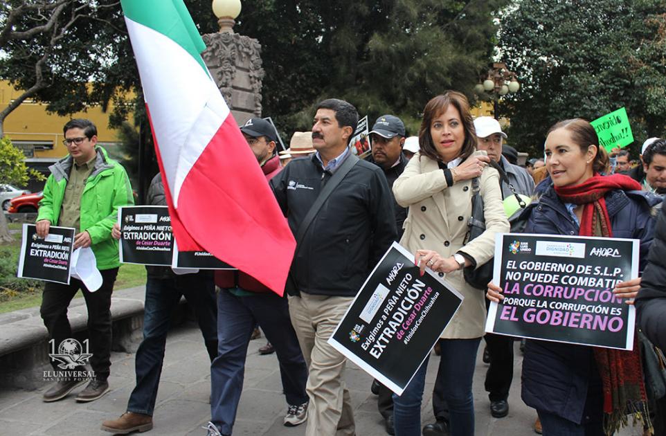 Caravana por la Dignidad en SLP