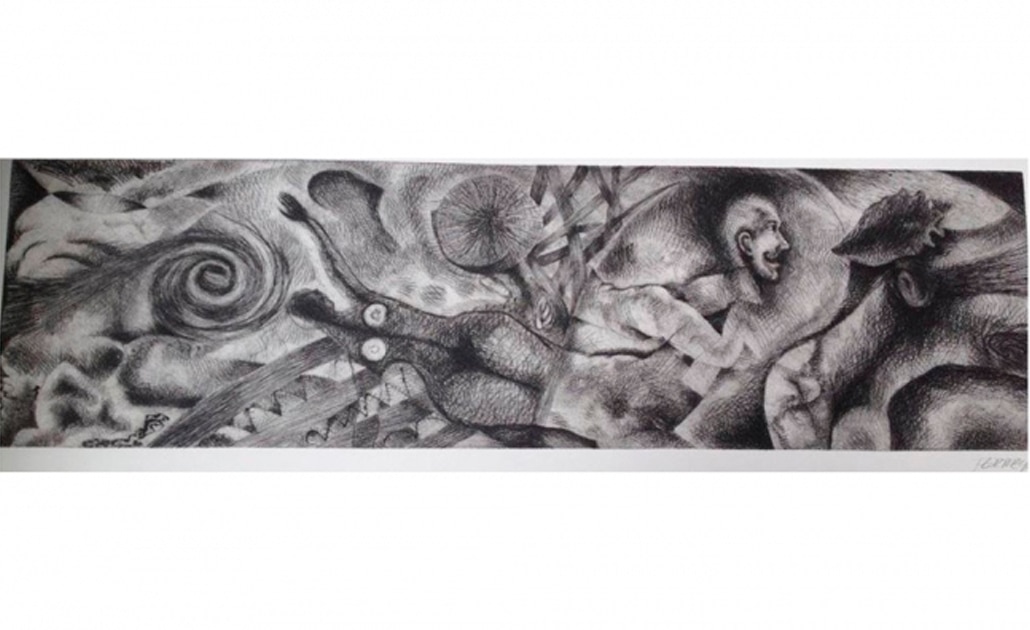 Recuerdan con mural en Chicago la desaparición de los 43 de Ayotzinapa