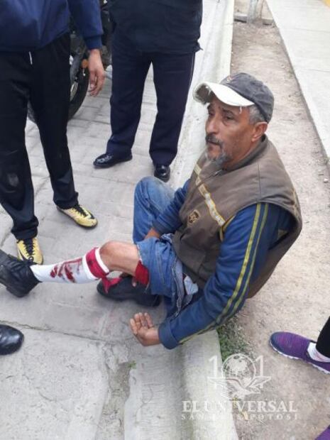 Choque termina con disparos; dos lesionados