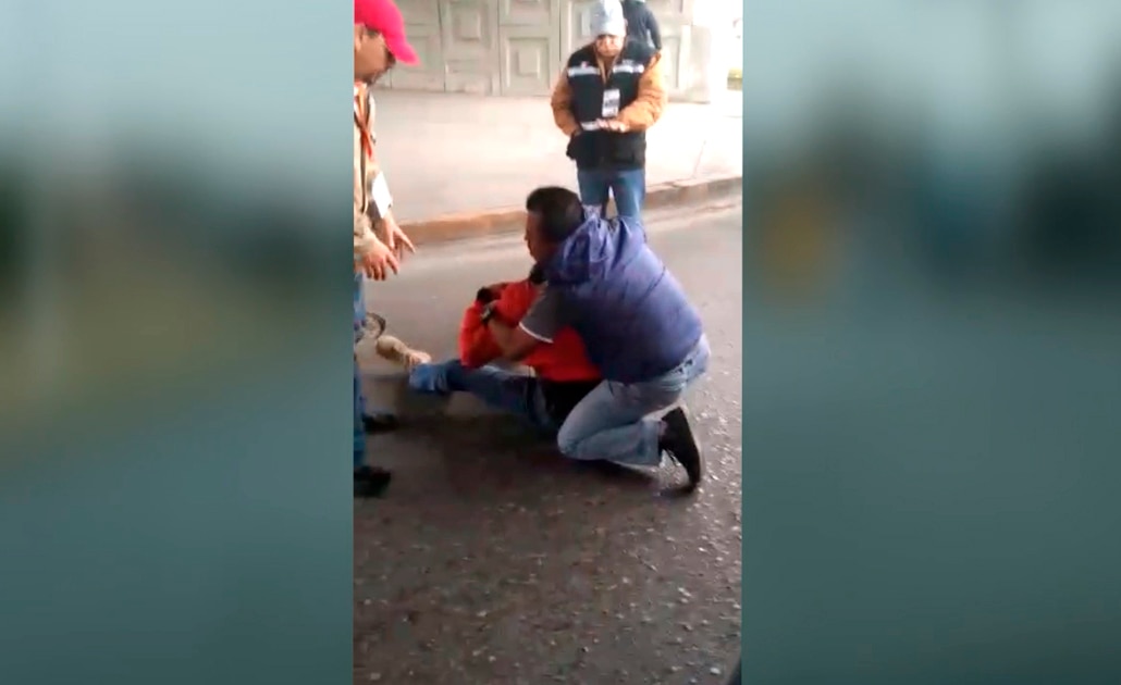 SCT cesará a inspectores que agredieron a conductor