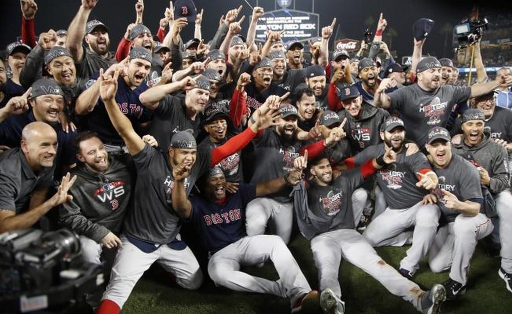 Los Red Sox cierran con título temporada de ensueño