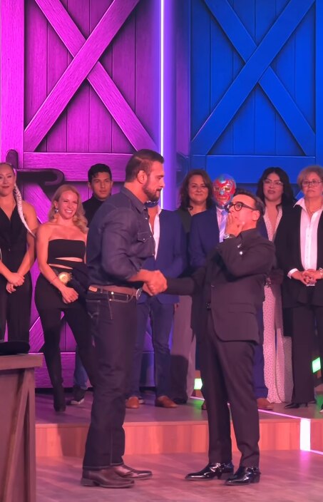 Alberto del Río en la Granja VIP. Foto: captura de pantalla