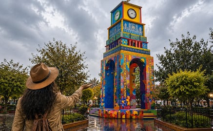 El pueblo cerca de la capital de San Luis Potosí para visitar en un día lluvioso
