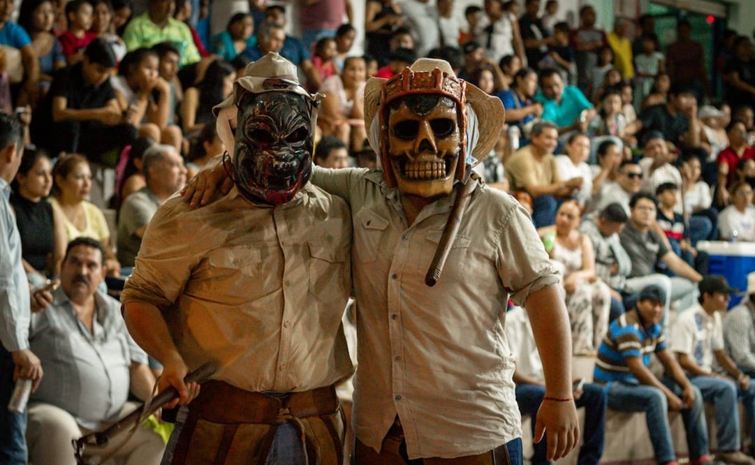 Fiesta de los diablos en Tanlajás, SLP. Foto: H. Ayuntamiento Tanlajas.