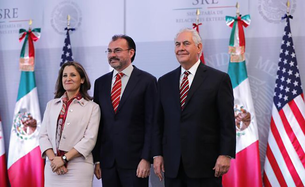 México, EU y Canadá comparten "preocupación" por Venezuela