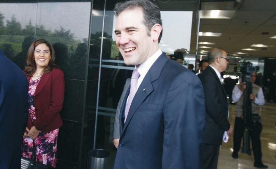 El consejero presidente del INE, Lorenzo Córdova, en San Lázaro durante la recepción de constancias de los 300 distritos de los próximos diputados (CARLOS MEJIA. EL UNIVERSAL)