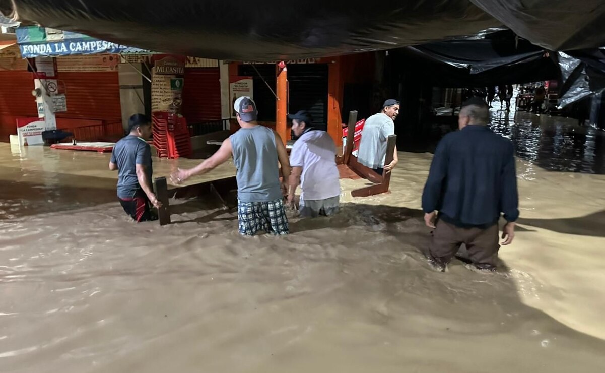 Daños aún incalculables en SLP tras lluvias y desbordamiento de ríos