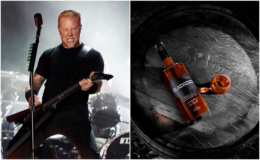 Metallica lanza su propio whisky tratado con ondas de sonido