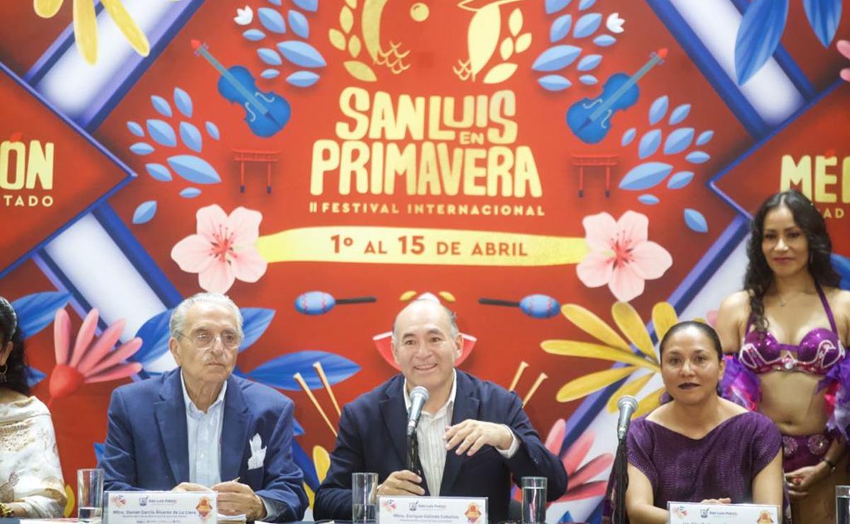 Con Mérida y Japón de invitados, anuncian Festival Internacional San Luis en Primavera. Fotos: Germán Espinosa