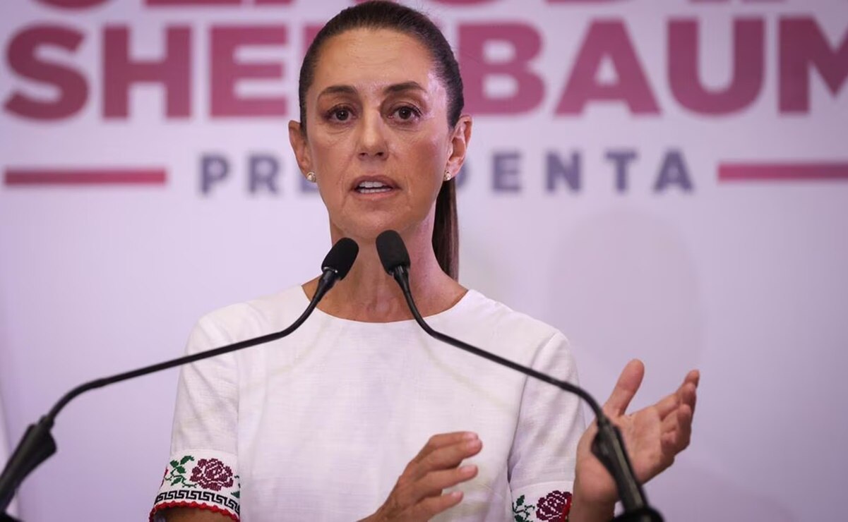 Claudia Sheinbaum de gira en Veracruz. Foto: Diego Simón