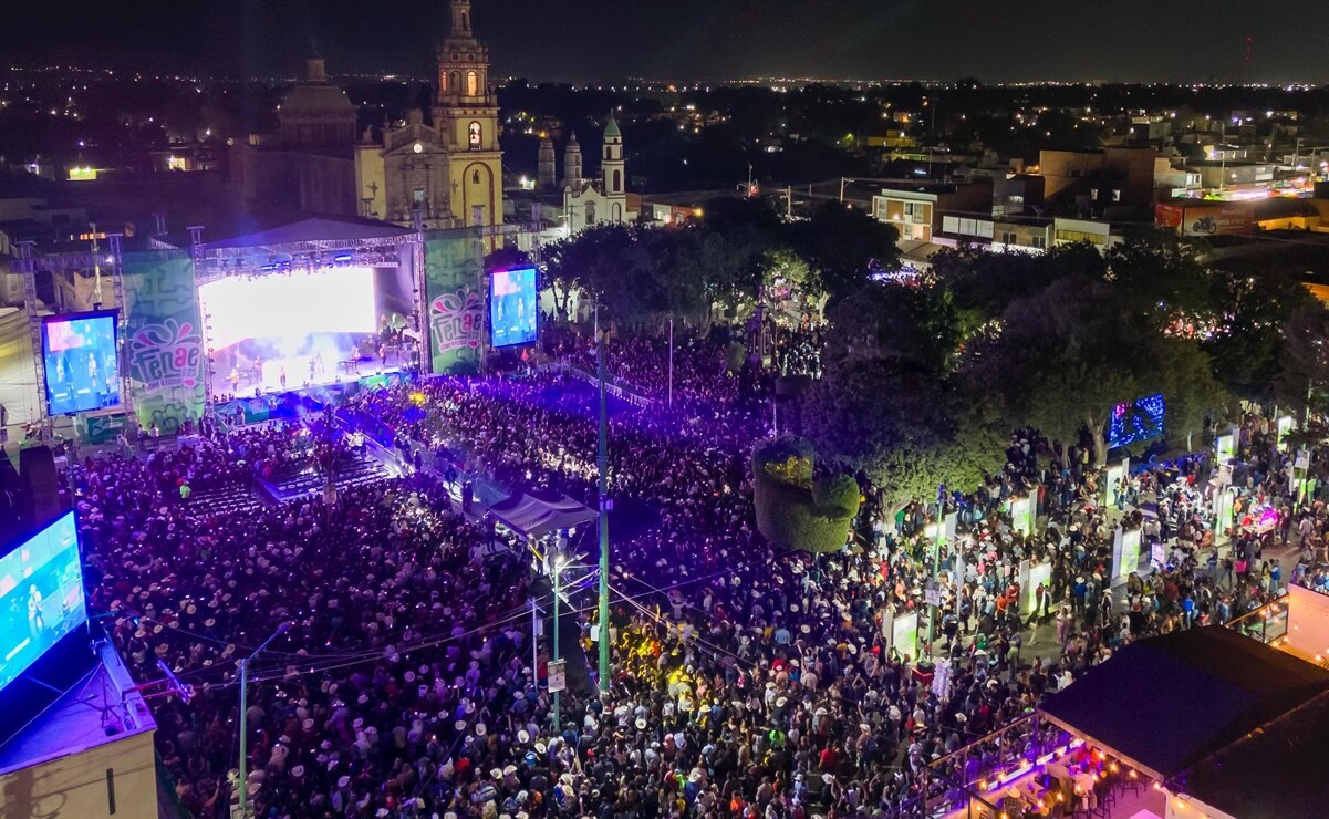 Imponente cierre de la Feria Nacional de la Enchilada 2025, al ritmo de Grupo Legítimo