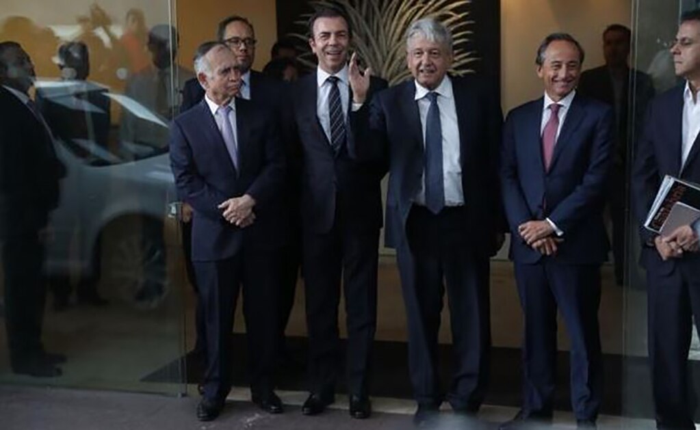 AMLO promete al Consejo Mexicano de Negocios facilidades para invertir