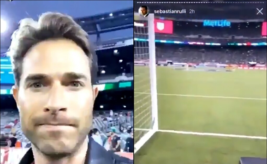 El ridículo del actor Sebastián Rulli en el partido de la Selección Mexicana
