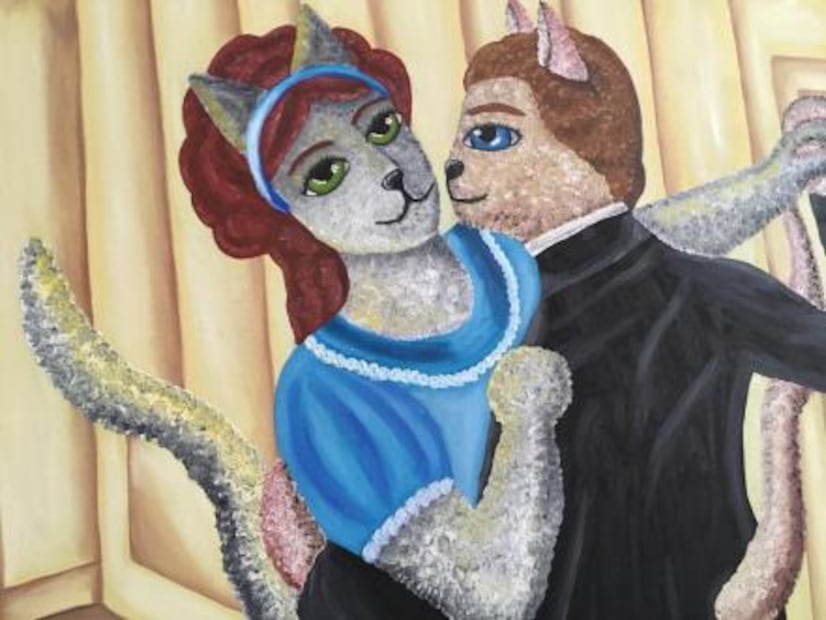 Humanismo felino y arte sacro: propuesta de la joven artista Sara Montserrat