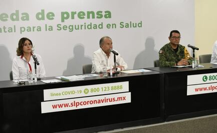 Reportan 2 muertes más por Covid-19 en SLP; cifra de contagios sube a 124