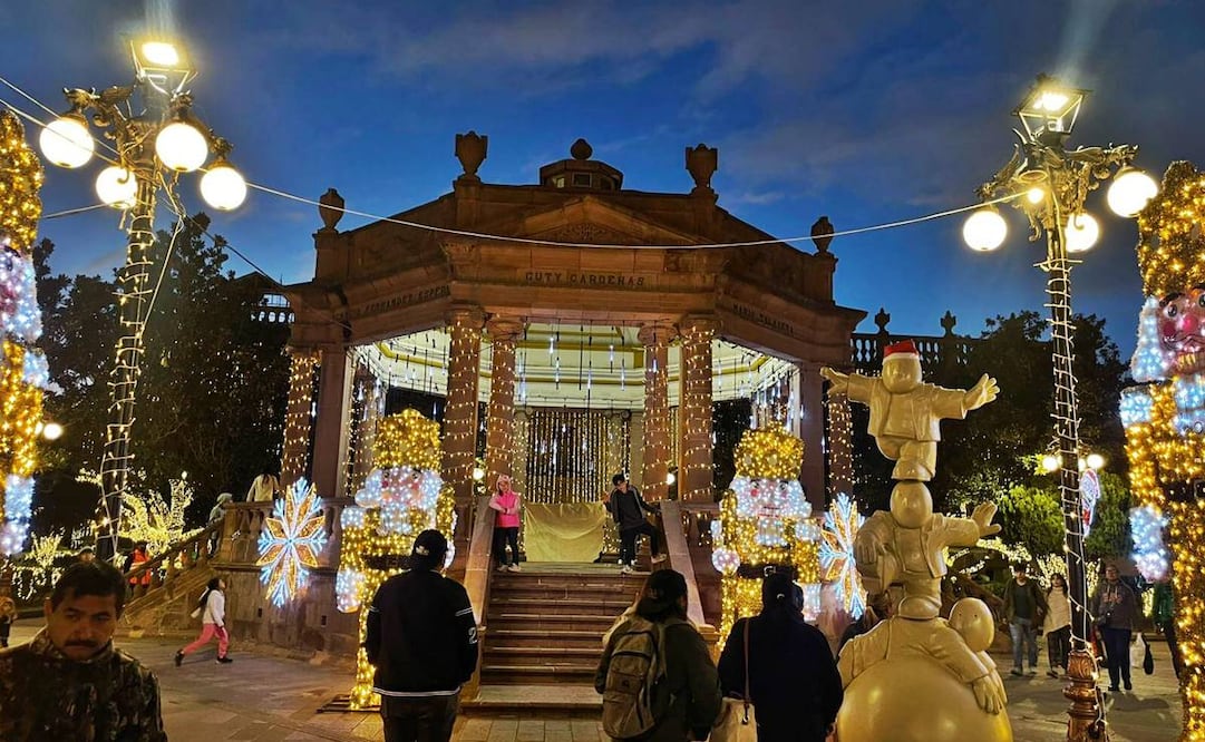 Estos spots en la capital serán perfectos para que presumas en redes tus postales navideñas. Foto: Humberto Torres EL UNIVERSAL