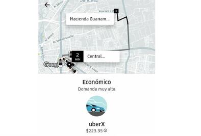 Uber hace su agosto en diciembre; tarifas suben más de 300% 