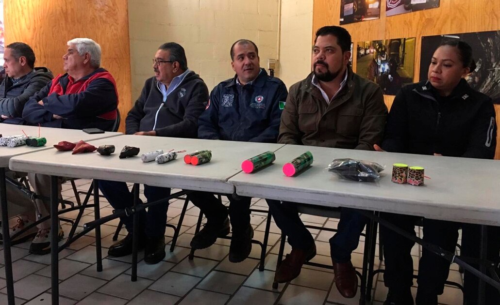 Operativo "Cohetón" arroja el aseguramiento de 60 kilos de pirotecnia