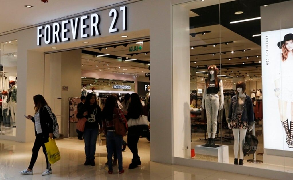 Forever 21 planea declararse en bancarrota este domingo 15 de septiembre