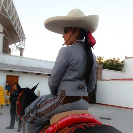 Belleza potosina. Aranza Laguna la guapa charra que luchó por ser Mexicana Universal